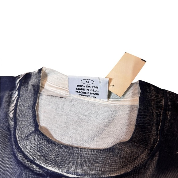 NOS Wizard Of Oz Vtg 1992 Stanley Desantis AOP Double Sided Graphic T Shirt Read - Picture 5 of 10